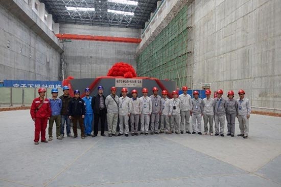 尊龙凯时云南观音岩水电站大容量水轮发电机正式投产发电